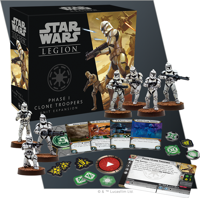 Star Wars : Legion - Phase I Clone Troopers Unit Expansion